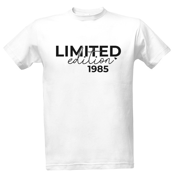 Tričko s potiskem Limited edition 1985