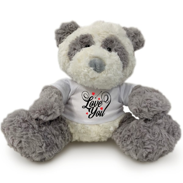 Panda s potiskem Love you